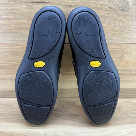 Allen Edmonds Lake Como Penny Loafers Mens 11 11.5 ? Vibram Soles Black Leather main image 11
